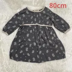 バースデイ テータテート ベビー 小花柄 ワンピース 80cm