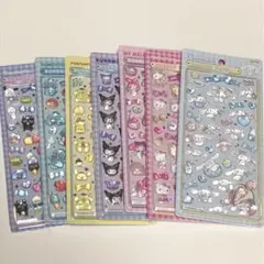 正規品　サンリオ ボンボンドロップシール　7枚セット