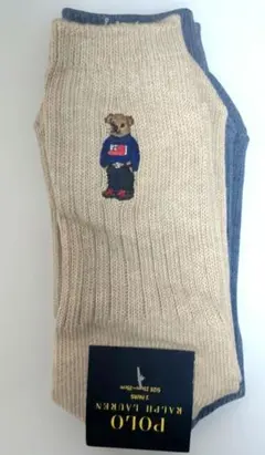 POLO RALPH LAUREN ポロベア ソックス 2足セットのサムネイル