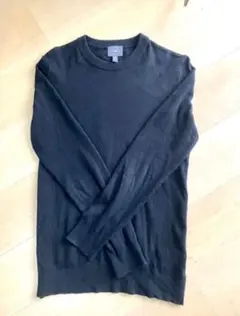 H&M スリムフィット ブラックニット