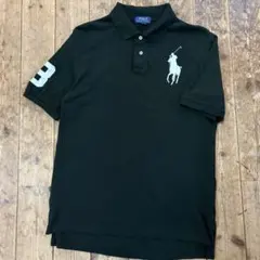 Polo Ralph Lauren ポロシャツ ビッグポニー 刺繍 鹿の子 L