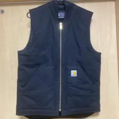 Carhartt カーハート ダックベスト ブラック Lサイズ アメカジ - メルカリ