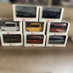 【非売品】ダイハツ　ウェイク　プルバックカー　8台のサムネイル