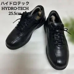 【中古品】HYDRO-TECH ブラック スニーカー レザー 25.5cmのサムネイル