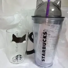 ハロウィン　コールドカップ　タンブラー　キャット　耐熱グラス　マグ