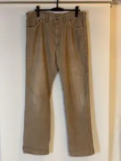 70s Levi's 519 コーデュロイ 42TALON ベージュ W34相当