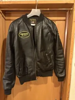 Vanson Leathers レザージャケット ブラック 34のサムネイル