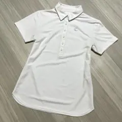 美品★Callaway Golf★半袖ポロ　ホワイトレーベル　レディース　L白
