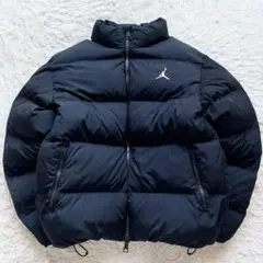 美品 希少 XXXL ジョーダン パファージャケット 短丈 ドローコード 肉厚