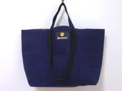23ss コラボ メゾンキツネ×バブアー リバーシブル トートバッグ メンズのサムネイル