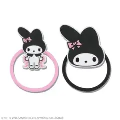 BLACKPINK × MY MELODY ヘアゴム(2個セット)