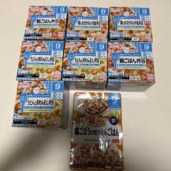 未開封　WAKODO 離乳食 うどん・野菜・鶏肉 8個セット