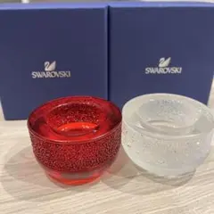 スワロスキー　キャンドル立て　swarovski candle 新品未使用