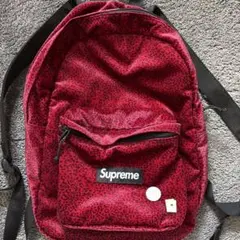 Supreme バックパック レッド レオパード柄　 swagのサムネイル
