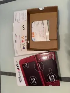 new Nintendo 3DS LL レッドの箱