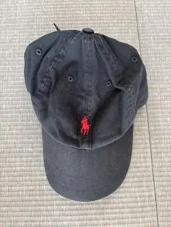［値下げ］Polo Ralph Lauren ブラックキャップ