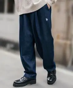 Rocky Monroe POLO ASSN　デニム・TCツイルバルーンパンツ