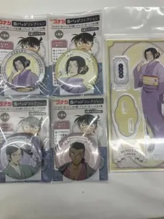 名探偵コナン 長野県警 街歩き アクリルスタンド 缶バッジ