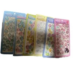 【24時間以内発送】しずくちゃん ボンボンドロップシール 6シート まとめ売り