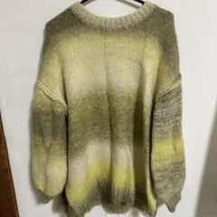 【最終値下げ】LOWRYS FARM グラデーションニット