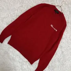 《良品》 rag&bone シェットランドニット レッド XSのサムネイル