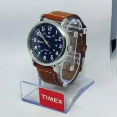 TIMEX ウィークエンダー 40mm ネイビー文字盤 美品・電池新品
