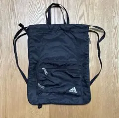 アディダスadidas エース　ace ナップサック　リュック　黒　ブラックのサムネイル