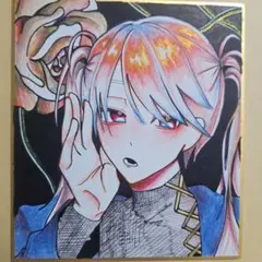手描きイラスト】ブルアカ 天童アリス【ミニ色紙】 - メルカリ