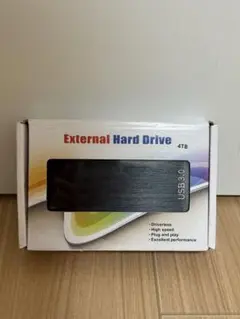 【新品】外付けハードディスクドライブ HDD 4TB