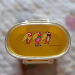 キョロちゃん 2段弁当箱 イエロー