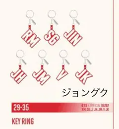 【最終値下げ】BTS WORLD TOUR KEYRING JUNGKOOK