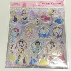 ディズニー　プリンセス　ホログラム　エンボスシール　セリア　かわいい　キラキラ