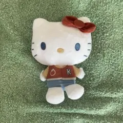 サンリオキャラクターズグレイッシュハングアウトドール　ハローキティ