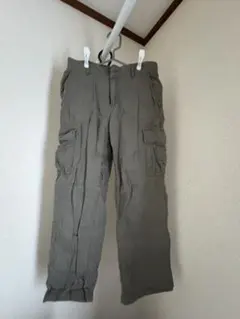 カーゴパンツ オリーブグリーン 4ポケット