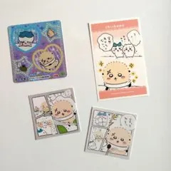 ちいかわ　デコステッカー　わっふれ〜む　丸美屋　ステッカー　ラッコ