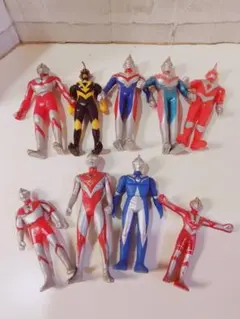 ウルトラマンフィギュア ,9体セット