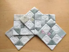 パッチワーク キルトトップ ハニービー 4枚セット - メルカリ