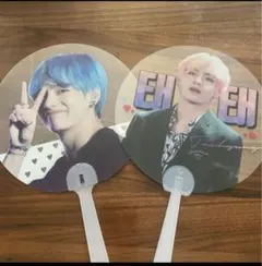 BTS テテ　V マスタニム　うちわ　まとめ売り