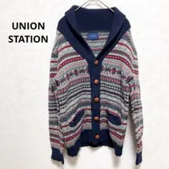 ノルディック柄 ニット