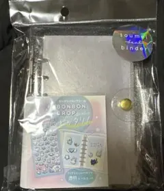クーリア とうめいシールバインダー とうめい　クリアラメ