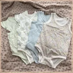 ベビー肌着　夏　80サイズ　4枚セット