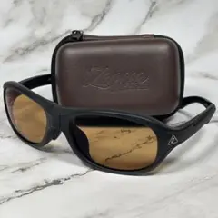 【美品】　ZEQUE ゼクー Fifty 偏光サングラス　折りたたみ　ブラック