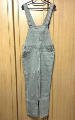 サロペット オーバーオール ロンパース カーキ グリーン