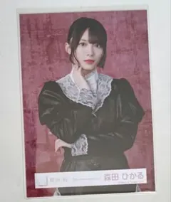 櫻坂46 森田ひかる 生写真 5th Anniversary ドレス　チュウ