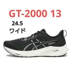 【美品】ASICS GT-2000 13 ランニングシューズ ブラック×ホワイトのサムネイル