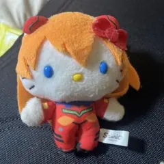 エヴァンゲリオン ハローキティ アスカ ソーラー フィギュア ゆらゆら