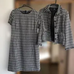 C.P.A. ツイードジャケット＆ドレスセット