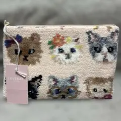 ラブラリープリティーキャッツ　フラットポーチ　新品未使用品