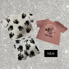 H&M ミニー Tシャツ セットアップ 3枚セット