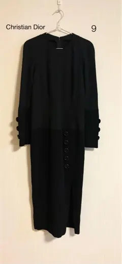 0003 Christian Dior クリスチャンディオール　ロングワンピース